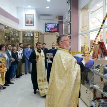 Inaugurarea magazinului „Daruri pentru pelerini”