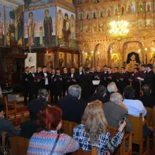 Corala „Cantus Domini” la Biserica „Sf. Elefterie” din Capitală