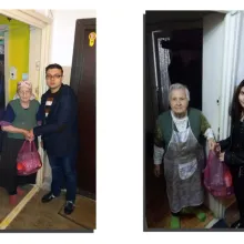 Parohia bucureşteană „Iancu Vechi – Mătăsari” alături de 120 de familii defavorizate