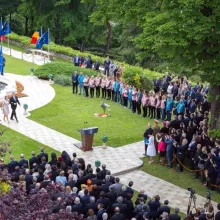 Patriarhul României a fost prezent la recepţia organizată de Administraţia Prezidenţială, de Ziua Europei