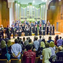 A fost lansat CD-ul „Cântările Sfintei Liturghii” de diac. Dragoş Alexandrescu