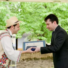 Medalia aniversară „Muzeul Satului” pentru Centrul de presă BASILICA