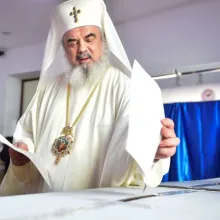 Patriarhul României şi-a exprimat dreptul la vot