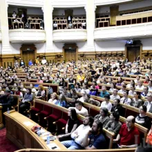 Conferință cu tema „La răscrucea dintre realități” la Palatul Patriarhiei