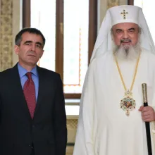 Ambasadorul Republicii Moldova în România în vizită de prezentare la Patriarhia Română