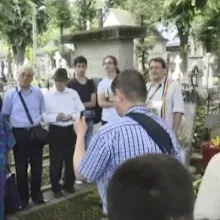 Eminescu omagiat prin cântec și poezie la Cimitirul Bellu