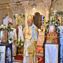 Slujire arhierească la hramul Mănăstirii Antim