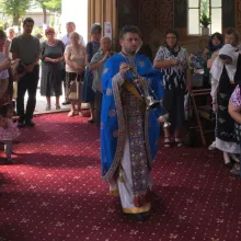 Hramul capelei cimitirului Izvorul Nou din Bucureşti