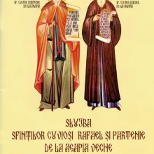 Slujba Sfinților Cuvioși Rafael și Partenie de la Agapia Veche