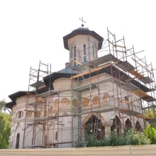 Lucrări de consolidare la Biserica „Sfântul Elefterie”-Vechi