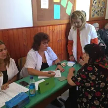 „Sănătate pentru sate”: A 33-a etapă s-a desfăşurat în comuna Moara Vlăsiei din jud. Ilfov