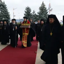 Delegația Bisericii Ortodoxe din Grecia a ajuns la București cu moaștele Sf. Arhid. Ștefan