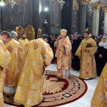 Duminica a 23-a după Rusalii la Catedrala Patriarhală. PS Varlaam Ploieşteanul a oficiat Sfânta Liturghie