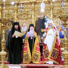 Mesaj de felicitare adresat Sanctităţii Sale cu prilejul aniversării a 25 ani de patriarhat