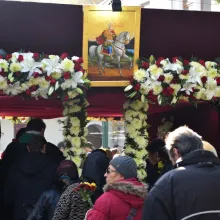 Mii de bucureșteni la hramul Bisericii „Sfântul Mina-Vergu”