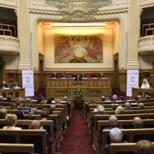 Moment aniversar la Palatul Patriarhiei