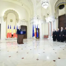 Patriarhul României a fost prezent la recepţia organizată de Administraţia Prezidenţială, de Ziua Naţională