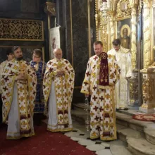 PS Ieronim Sinaitul a oficiat Sfânta Liturghie la Biserica „Domnița Bălașa” din Capitală