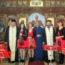 Concert de colinde la Biserica Sf. Mironosiţă Maria Magdalena din Bucureşti. Numeroşi credincioşi au audiat recitalul muzical