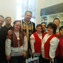 Cinstirea Sfântului Ierarh Nicolae la Asociația Sindrom Down din București
