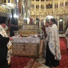 Raclă nouă pentru moaştele Sfântului Spiridon, în Bucureşti