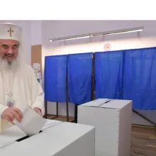 Alegeri parlamentare 2016: Patriarhul României a votat la București