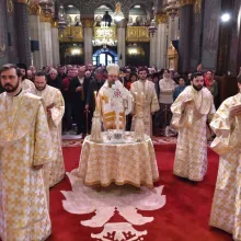 Slujbă de mulţumire adusă lui Dumnezeu, la Patriarhie