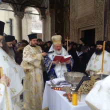 Sărbătoarea Botezului Domnului la Mănăstirea Antim din Capitală