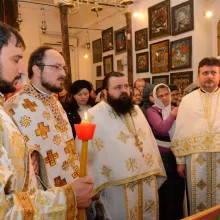 Credincioșii bucureșteni s-au rugat în zi de hram la Biserica „Bucur Ciobanul”