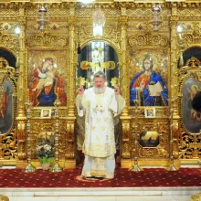 Catedrala Patriarhală: Credincioşii prezenţi s-au rugat împreună cu PS Varlaam Ploieşteanul