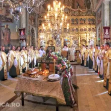 Lidia Stăniloae condusă pe ultimul drum