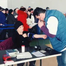 Mizil | Peste 100 de persoane s-au alăturat campaniei Donează sânge, salvează o viaţă!