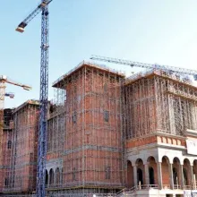 Catedrala Naţională | Se execută lucrări cuprinse între cotele +36 şi +50
