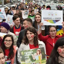 Ediția a șaptea a Marșului pentru viață în Capitală
