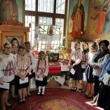 Expoziție caritabilă la parohia Delea Nouă din Capitală