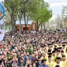 Bucureşti | Mii de credincioşi şi clerici au participat la Pelerinajul de Florii