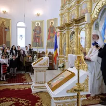 „Învierea lui Iisus Hristos dă sens istoriei omenirii şi universului întreg”. PF Daniel la hramul Paraclisului Catedralei Naţionale