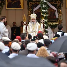 Patriarhul României a oficiat Sfânta Liturghie la Mănăstirea Putna