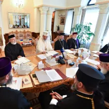 Sinod | Ierarhii din Mitropolia Munteniei şi Dobrogei s-au reunit la Reşedinţa Patriarhală
