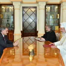 Patriarhul României l-a primit în vizită de rămas bun pe Ambasadorul Franţei la Bucureşti