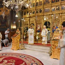 Duminica a treia după Rusalii la Catedrala Patriarhală. PS Varlaam Ploieșteanul a oficiat Sfânta Liturghie