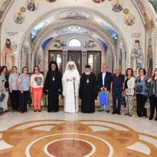 Patriarhul Daniel a primit vizita unui grup de pelerini antiohieni la Reședința Patriarhală