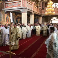 PS Varlaam vizită în Vicariatul Ortodox Ucrainian. Ierarhul a liturghisit la hramul Mănăstirii din Ruscova