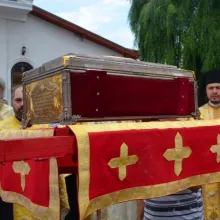 Procesiune cu moaştele Sfântului Pantelimon, în Capitală