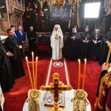 Patriarhul Daniel a aniversat 66 de ani prin rugăciune