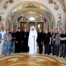 Pelerini italieni în vizită la Patriarhia Română
