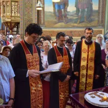 Sărbătoarea Sfântului Sfinţit Mucenic Valentin la Parohia Delea Nouă Calist din Capitală