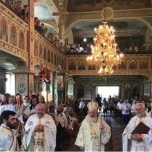 Vicariatul Ortodox Ucrainean | PS Varlaam Ploieșteanul a oficiat Sfânta Liturghie în parohia Valea Vișeului