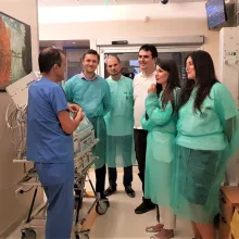 Voluntarii Paraclisului CMN în sprijinul nou-născuților de la Spitalul Marie Curie