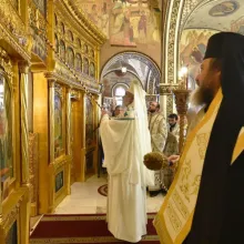 Pictura Bisericii Sfântul Nicolae din Capitală a fost resfințită. Slujba a fost oficiată de Patriarhul României